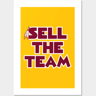 Sell The Team - Yellow Posters and Art